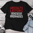 Profession Teacher Work Merrenhaus Anstaltleitung T-shirt Frauen Lustige Geschenke