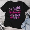 So Sieht Eineerdammt Coole Oma Aus Oma Aus Oma Says T-shirt Frauen Lustige Geschenke