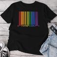 Gay Pride Lgbtq Cool Lgbt Rainbow Flag Maglietta da donna Regalos divertidos