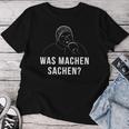 German Meme Grandma Was Machen Sachen T-shirt Frauen Lustige Geschenke