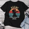 Girls Bääm Big Sister 2025 Dab Pregnancy T-shirt Frauen Lustige Geschenke