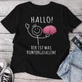 Hallo Dir Ist Was Runtergefallen – And Unique T-shirt Frauen Lustige Geschenke