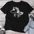 Happy Horse T-shirt Frauen Lustige Geschenke