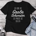 Ich Bin Die Große Schwester Ich Mache Die Rules T-shirt Frauen Lustige Geschenke