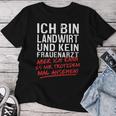 Ich Bin Landwirt Und Kein Frauenarzt T-shirt Frauen Lustige Geschenke