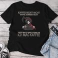 Kaffee Redet Nicht Grim Reaper Filter Coffee Morgenmuffel Job T-shirt Frauen Lustige Geschenke