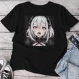 Lewd Anime Devil Girl Hentai Waifu Maglietta da donna Regalos divertidos