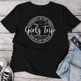 Mädchenwochenende Frauen We Are Trouble Girls Trip 2025 T-shirt Frauen Lustige Geschenke