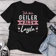 Mallorca Geiler Als Layla Malle Women's Summer T-shirt Frauen Lustige Geschenke