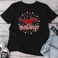 Mustangs School Spirit Football Mom Mustang Pride Teacher Women T-shirt Unique Gifts