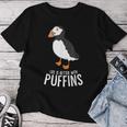 Nur Ein Mädchen Das Puffin Liebt Puffin Parrot T-shirt Frauen Lustige Geschenke