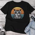 Owl With Sunglassesintage T-shirt Frauen Lustige Geschenke