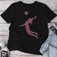 Pallavolo Ragazze Pallavolo Giocatore Bambini Donne Maglietta da donna Regalos divertidos