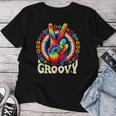 Peace Sign Love Groovy Hippie Party Women T-shirt Unique Gifts