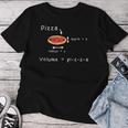 Pizza And Math Meme Math Teacher T-shirt Frauen Lustige Geschenke