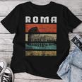 Roma Italia Coliseo Souvenir Italiano Regalo Sin Mangas Camiseta de mujer Regalos divertidos