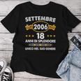 Settembre 2006 18 Anni Compleanno Ragazza Ragazzo 2006 Maglietta da donna Regalos divertidos