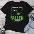 Skydive Parachute Jumping Einfach Mal Fallen Simply Fall T-shirt Frauen Lustige Geschenke