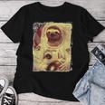 Sloth Astronaut & Women T-shirt Frauen Lustige Geschenke