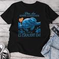 Sloth Bin Da Kann Losgehen Und Ja Es Escaliert Eh Costume T-shirt Frauen Lustige Geschenke