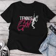 Tennis Player Girls Tennis T-shirt Frauen Lustige Geschenke