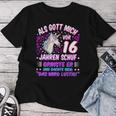 Women's Als Gott Michor 16 Jahen Krinste Er 16Th Birthday S T-shirt Frauen Lustige Geschenke