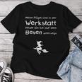 Women's Saying Heute Bin Ich Mit Dem Broom Unterwegs Witches T-shirt Frauen Lustige Geschenke