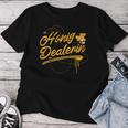 Women's Honey Dealer Beekeeper Honey Dealer Bee T-shirt Frauen Lustige Geschenke