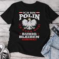 Women's Kurwa Pole Polin Homeland Polska S T-shirt Frauen Lustige Geschenke