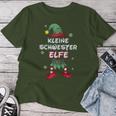 Little Sister Elf Christmas Outfit Partner Look T-shirt Frauen Lustige Geschenke