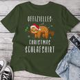 Sloth Christmas Pyjamas Sleep T-shirt Frauen Lustige Geschenke