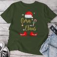 Women's Grandma Claus Matching Christmas Pyjamas Grandma T-shirt Frauen Lustige Geschenke