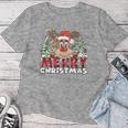 Lustiges Rentier Xmas Männer Frauen Familie Merry Christmas T-shirt Frauen Lustige Geschenke