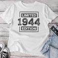 80 Cumpleaños Hombres 80 Años Retro Es Nacidos En 1944 Camiseta de mujer Regalos divertidos