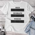 Beer Schnaps T-shirt Frauen Lustige Geschenke