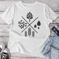 Beerintage Craft Beer Beer Brewer Brewer T-shirt Frauen Lustige Geschenke