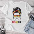 Belgium Girls' Belgium Flag Women's T-shirt Frauen Lustige Geschenke