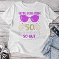 Bitte Kein Enid 50 Jahre 50Th Birthday Women's T-shirt Frauen Lustige Geschenke