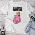 Boxing Queen De Boxeo Para Boxeo Para Niñas Sin Mangas Camiseta de mujer Regalos divertidos