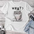 Chat Effiloché Café Mème Sarcastique Chat Drôle Homme T-shirt femme Cadeaux drôles