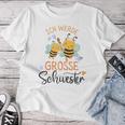 Children's Big Sister I Will Big Sister 2025 Bee Girl T-shirt Frauen Lustige Geschenke