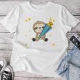 Children's Endlich Schulkind Sloth T-shirt Frauen Lustige Geschenke