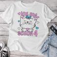 Children's Ich Bin Schon 4 Jahre Alt Ich Bin Schon 4 Years Old Girls T-shirt Frauen Lustige Geschenke