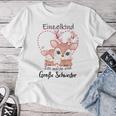 Children's Ich Werde Große Schwester Ich Blue T-shirt Frauen Lustige Geschenke