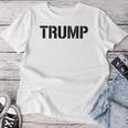 Estilo Militar De Plantilla Donald Trump 2024 Camiseta de mujer Regalos divertidos