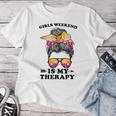 Girlswochenende Ist Meine Therapie Summer Holiday T-shirt Frauen Lustige Geschenke