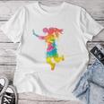 Handball Retro Handball Player Girl's T-shirt Frauen Lustige Geschenke