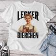 Lecker Bierchen Women's T-shirt Frauen Lustige Geschenke