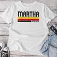 Martha Nom Personnalisé Mignon Idéeintage Martha T-shirt femme Cadeaux drôles