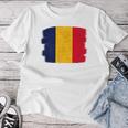 Romania Flag Women's Romania T-shirt Frauen Lustige Geschenke